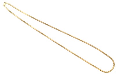Lot 134 - A chain necklace
