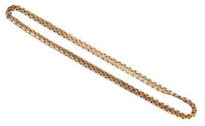 Lot 119 - A longuard chain