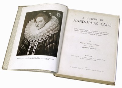 Lot 65 - Jackson (F. Nevill) A History of Handmade Lace, 1900
