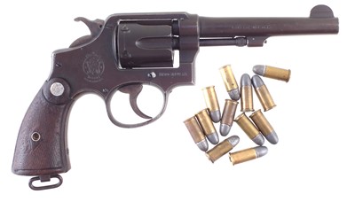 Lot 15 - Deactivated Smith and Wesson .38 Revolver US Property New Zealand Issue