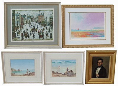 Lot 114 - Unsigned Lowry print
