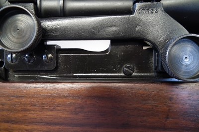 Lot 64 - 1943 BSA No.4 MkI T .303 bolt action rifle