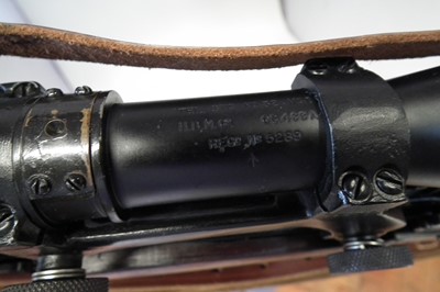 Lot 64 - 1943 BSA No.4 MkI T .303 bolt action rifle