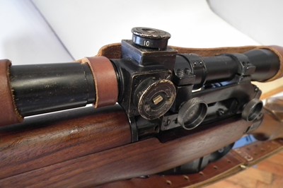 Lot 64 - 1943 BSA No.4 MkI T .303 bolt action rifle