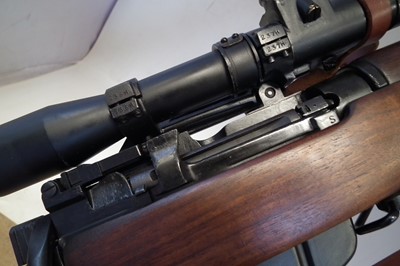 Lot 64 - 1943 BSA No.4 MkI T .303 bolt action rifle