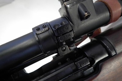 Lot 64 - 1943 BSA No.4 MkI T .303 bolt action rifle