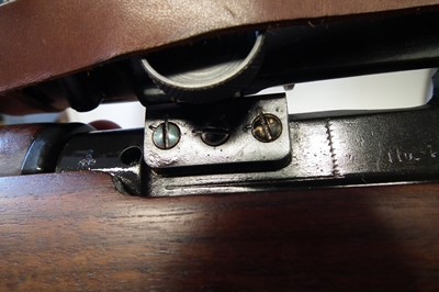 Lot 64 - 1943 BSA No.4 MkI T .303 bolt action rifle