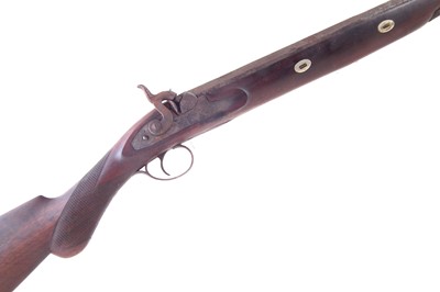 Lot 71 - Percussion single barrel shotgun