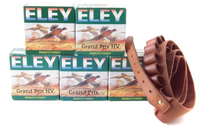 Lot 163 - Five boxes (125) Eley Bismuth Forest Grand Prix HV cartridges