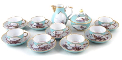 Lot 246 - Meissen part teaservice