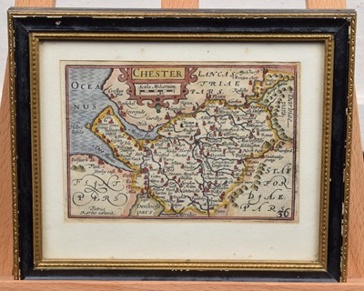 Lot 64 - Two early maps of Cheshire (2).