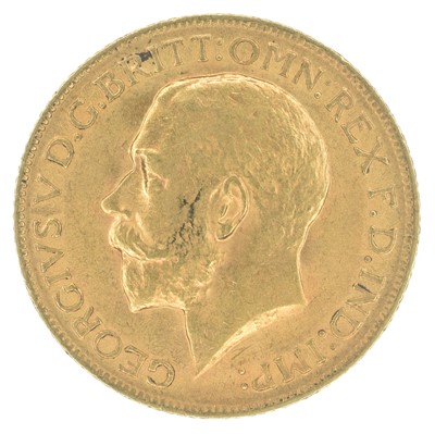 Lot 41 - King George V, Sovereign, 1912, London Mint.