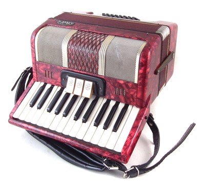 Lot 41 - Bell piano accordion in case