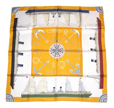 Lot 32 - A Gucci silk scarf