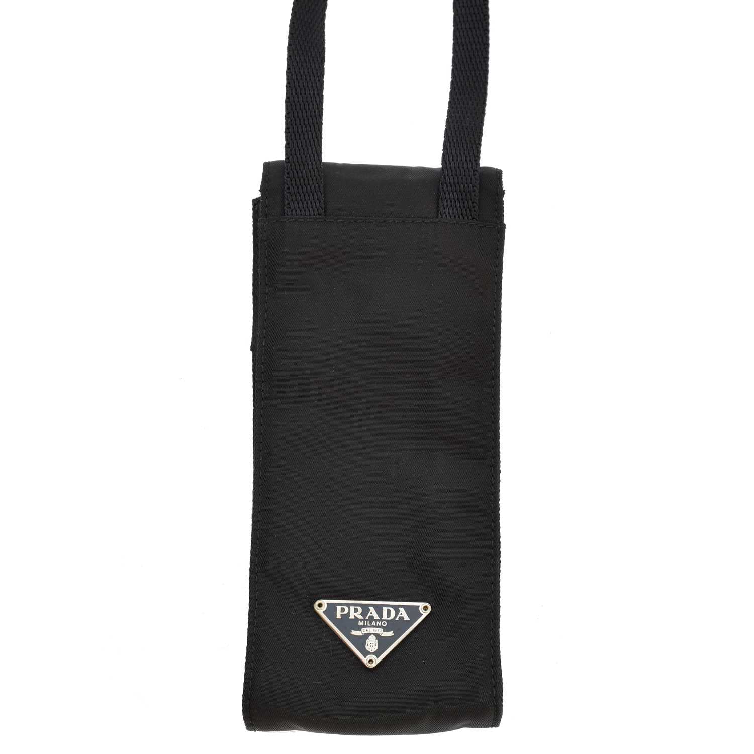 Lot 89 - A Prada Tessuto mobile phone holder
