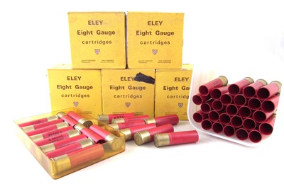 Lot 206 - 125 rounds of Eley 8 bore Shotgun cartridges