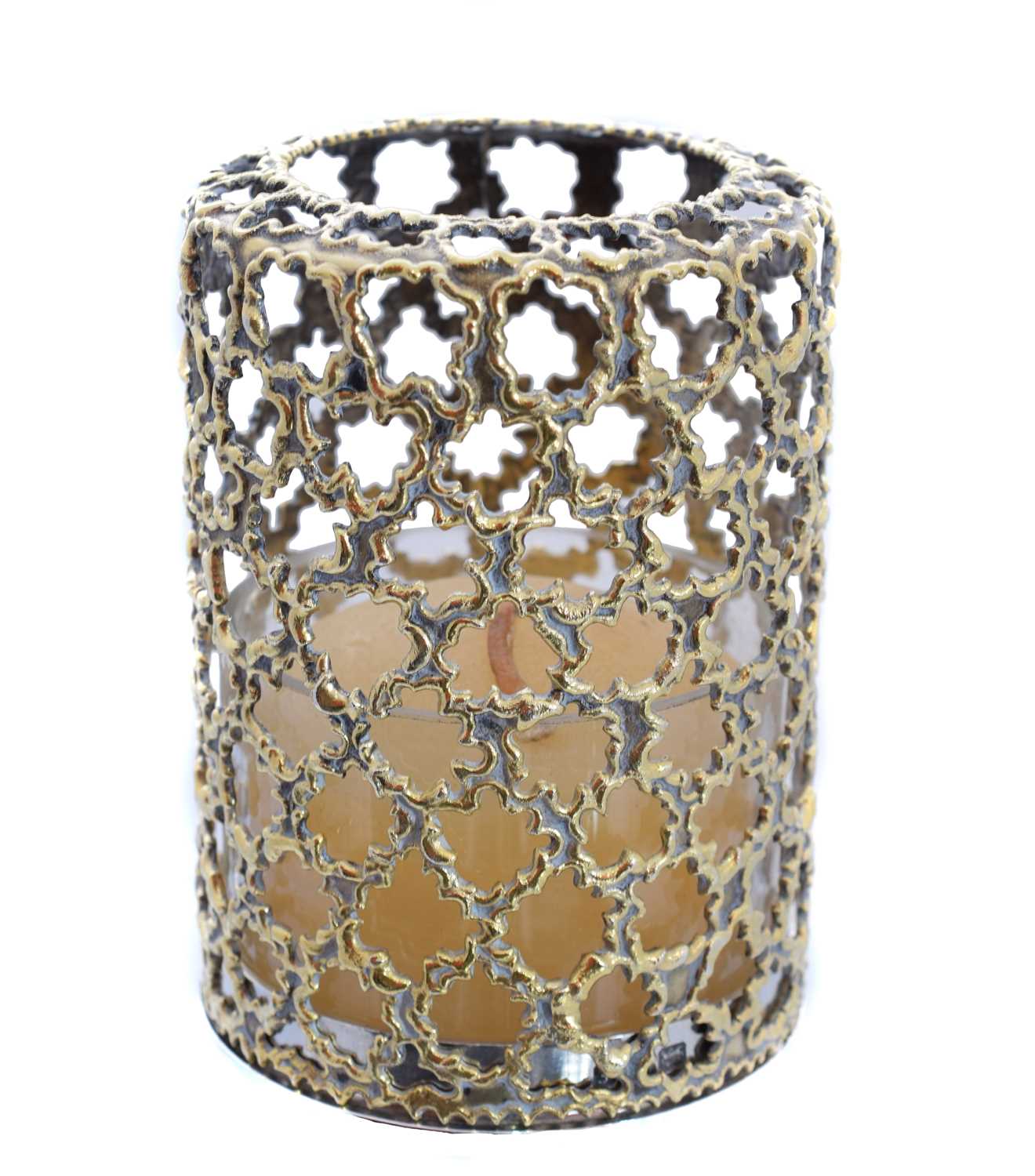 Lot 52 - A silver tea candle holder by Stuart Devlin
