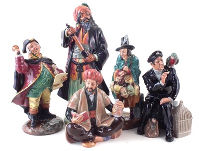 Lot 112 - Five Royal Doulton Character figures