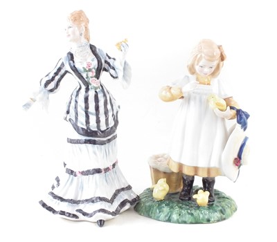 Lot 114 - Two Royal Doulton figures