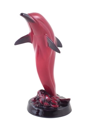 Lot 118 - Royal Doulton Flambe Dolphin