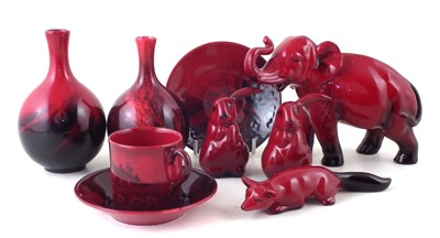Lot 120 - Collection of Royal Doulton Flambe