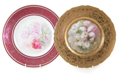 Lot 122 - Two Royal Doulton cabinet plates