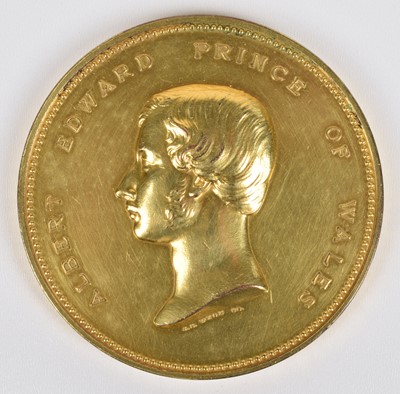 Lot 22 - England, International Reformatory Exhibition, London, 1865, a gilt-bronze medal by J.S. Wyon.