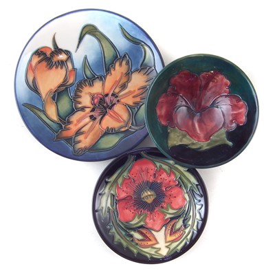 Lot 142 - Three pieces of Moorcroft