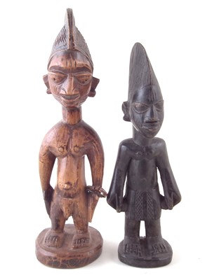 Lot 79 - Two African Ibeji Male figures
