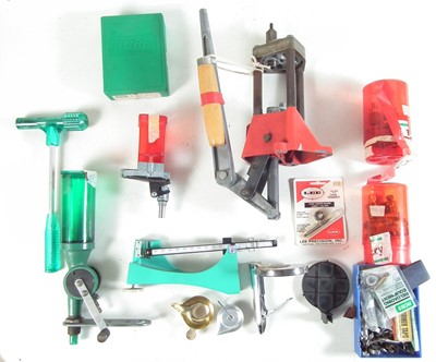 Lot 225 - RCBS and Lee reloading equipment