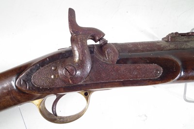 Lot 64 - Enfield percussion three band .577 rifle