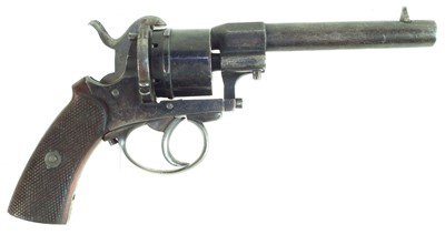 Lot 7 - Belgian pinfire revolver