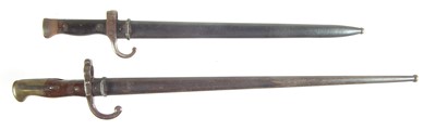 Lot 393 - Two bayonets