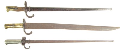 Lot 395 - Three bayonets