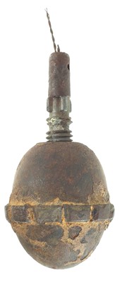 Lot 301 - Inert WW1 German Egg grenade