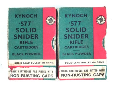 Lot 252 - Nineteen Kynock .577 Snider cases