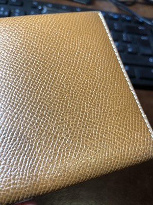 Lot 22 - A Hermès Bearn wallet
