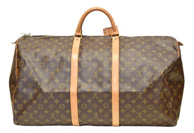 Lot 47 - A Louis Vuitton monogram Keepall 60 luggage bag