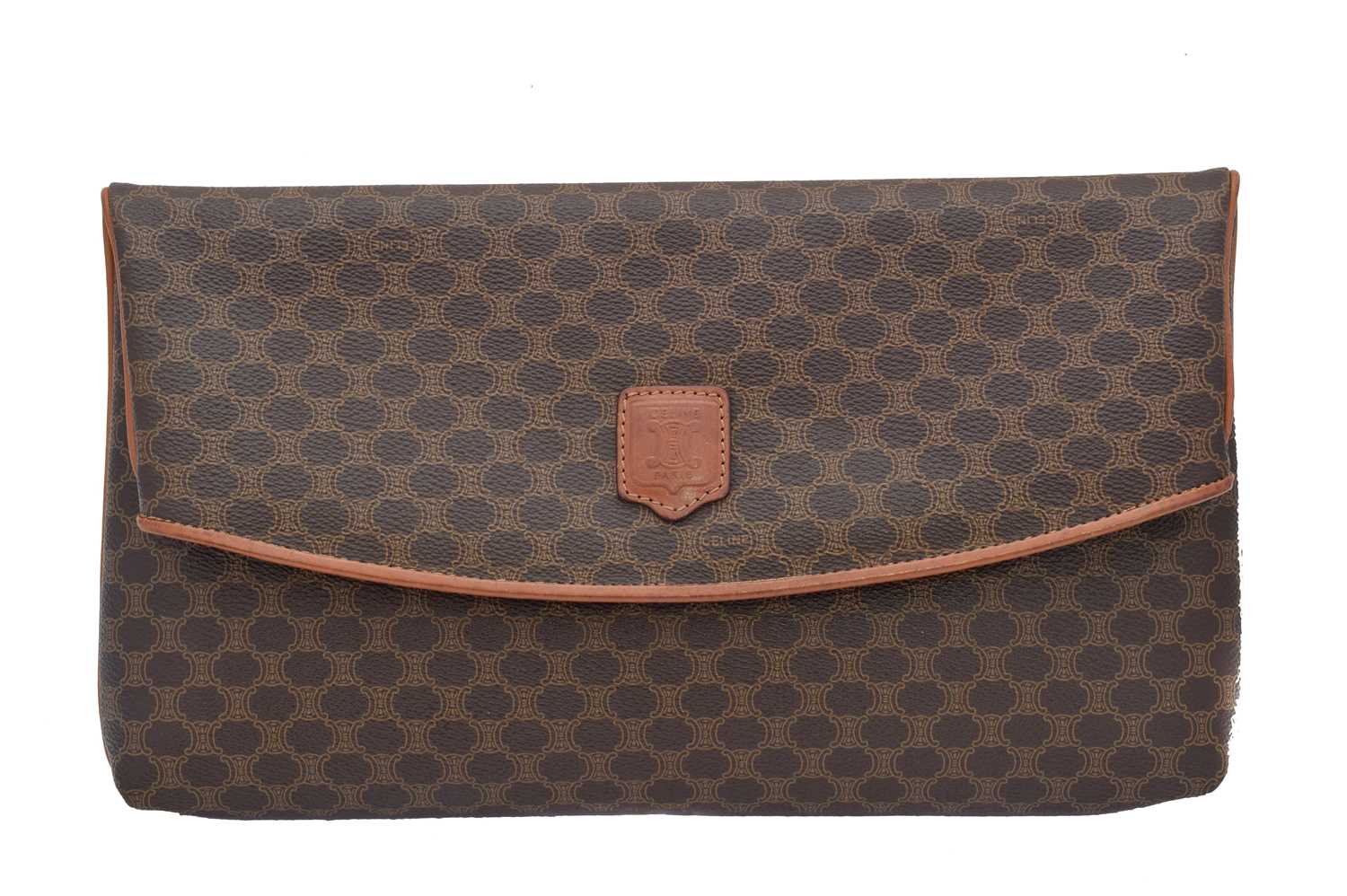 Lot 49 - A Celine Macadam Clutch Bag