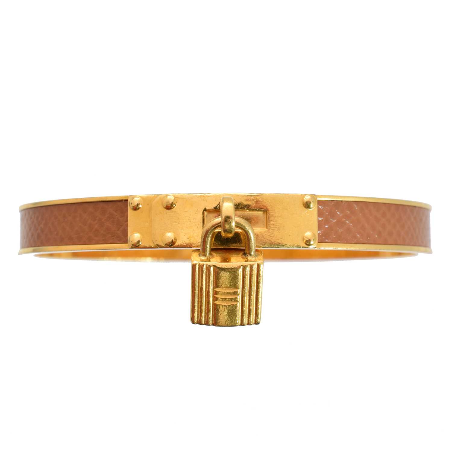 Lot 62 - A Hermès Kelly bangle