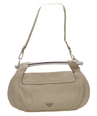 Lot 7 - A Prada Bar Handle leather shoulder bag