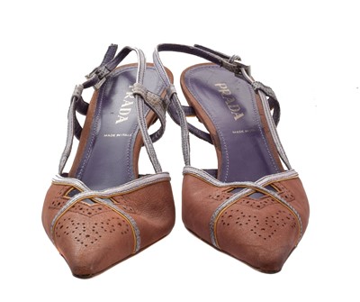 Lot 89 - A pair of Prada heels