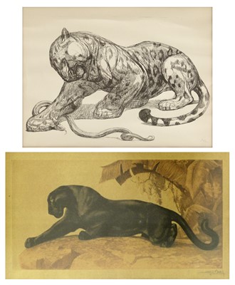 Lot 42 - After Paul Jouve (1878-1973) and Jacques Cartier (1907-2001)