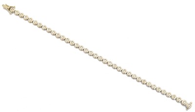 Lot 11 - A diamond bracelet