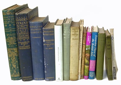 Lot 73 - Beautiful flowers and how to grow them and fifteen others.