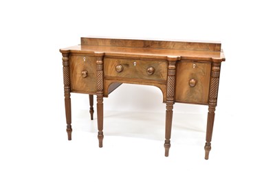 Lot 268 - William IV mahogany sideboard