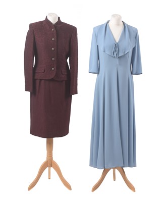 Lot 75 - A dress and suit by Caroline Charles