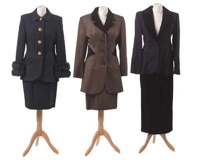 Lot 38 - Three suits by Tomasz Starzewski