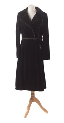 Lot 145 - A two-in-one suede coat by Armani Jeans