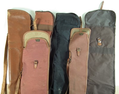 Lot 258 - Fifteen various rifle / shotgun slips and a pistol slip